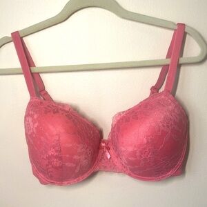 Laura Ashley Laced Cup Plus Size Bra  -38D